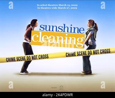 EMILY BLUNT, AMY ADAMS POSTER, SUNSHINE CLEANING, 2008 Stock Photo