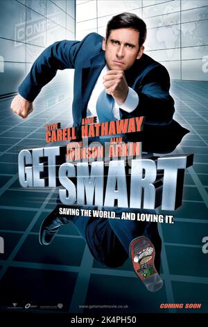 STEVE CARELL POSTER, GET SMART, 2008 Stock Photo