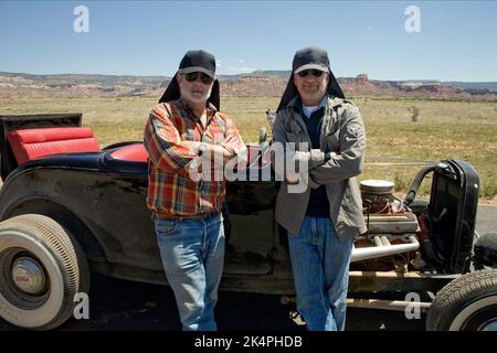 GEORGE LUCAS, STEVEN SPIELBERG, INDIANA JONES AND THE KINGDOM OF THE CRYSTAL SKULL, 2008 Stock Photo