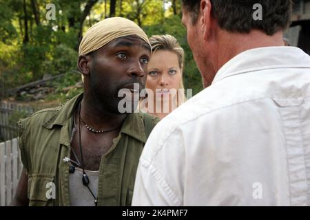 PATRICK REGIS, CRYSTAL ALLEN, DAVID HASSELHOFF, ANACONDA III, 2008 Stock Photo