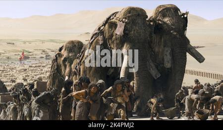MAMMOTHS, 10 000 BC, 2008 Stock Photo