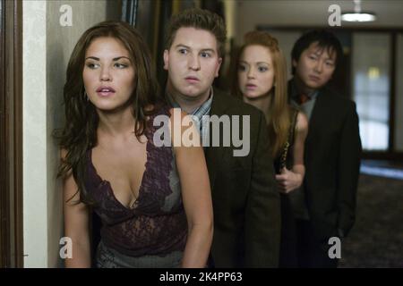 DOMINCZYK,TORRENCE,MAYS,OKA, GET SMART'S BRUCE AND LLOYD OUT OF CONTROL, 2008 Stock Photo