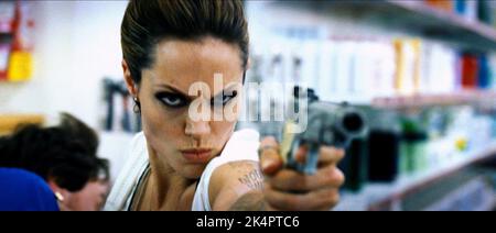 ANGELINA JOLIE, WANTED, 2008 Stock Photo