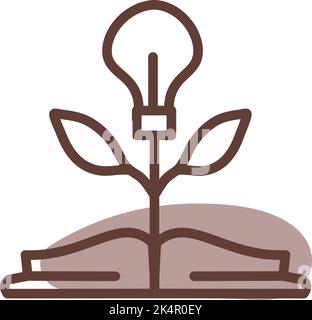 Study book, illustration, vector on a white background. Stock Vector