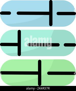 Photo tune, illustration, vector on a white background. Stock Vector