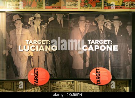 The Mob Museum, Downtown District, Las Vegas, Nevada, United States of America Stock Photo