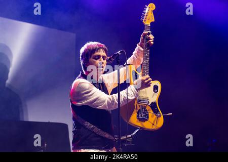 Boston, MA, USA. 3rd Oct, 2022. Johnny Marr performing at TD Garden in Boston, Massachusetts on October 3, 2022. Credit: Katy Rogers/Media Punch/Alamy Live News Stock Photo