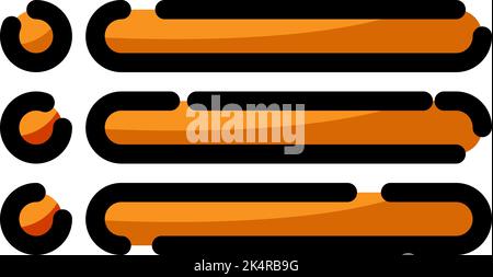 Mobile playlist, illustration, vector on a white background. Stock Vector