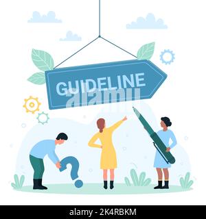 Brand communication guideline abstract concept vector illustration ...