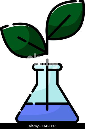 Biology subject, illustration, vector on a white background. Stock Vector