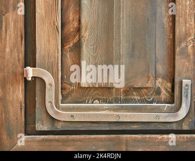 Texture Wooden doors, windows and shutters background Stock Photo