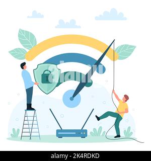 speed router cartoon vector illustration Stock Vector Image & Art - Alamy