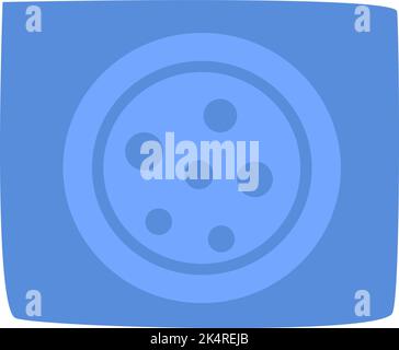 Take away cheese pizza, illustration, vector on a white background. Stock Vector