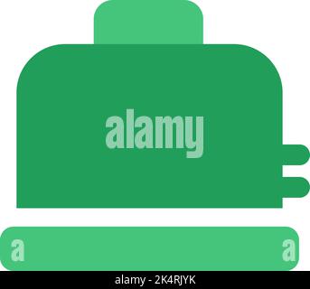 Electric toaster, illustration, vector on a white background. Stock Vector