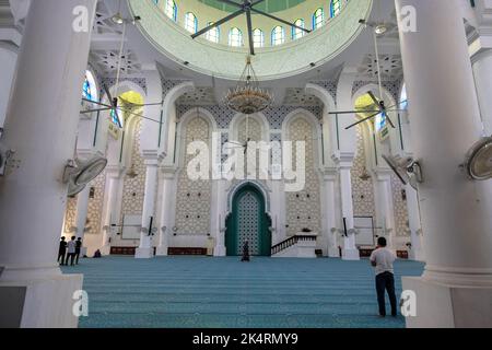 Kuantan, Malaysia - September 2022: Views of the Pahang State Mosque, officially known as Masjid Sultan Ahmad Shah 1 on September 24, 2022 in Kuantan. Stock Photo