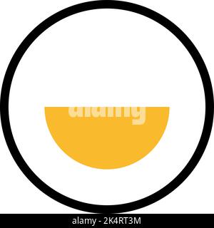 Photo editor highlight, illustration, vector on a white background. Stock Vector
