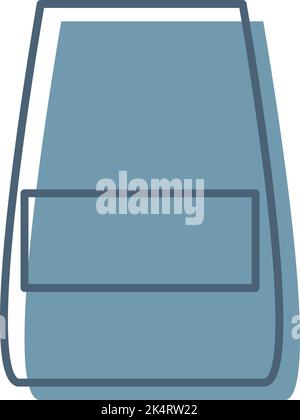 Cleaning laundry detergent, illustration, vector on a white background. Stock Vector