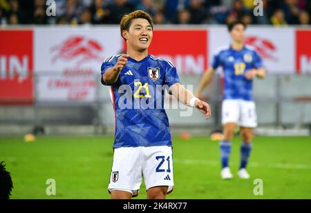 International preparation match, Merkur-Spiel-Arena Düsseldorf: Japan vs Ecuador; Ritsu Doan (JPN) Stock Photo