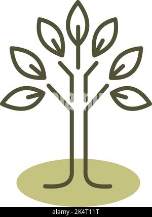 simple vector tree sketch Stock Vector Image & Art - Alamy