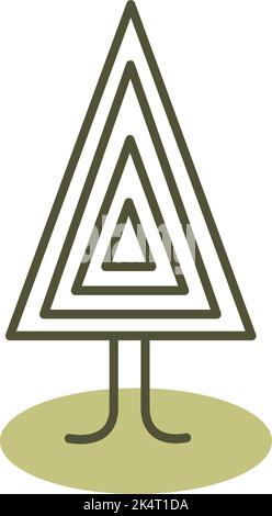Tree Oak Logo. Oak vector Illustration. Organic Tree Stock Vector Image ...