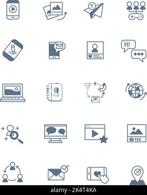 Web search, illustration, vector on a white background. Stock Vector