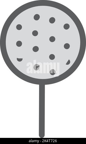Kitchen spatula, illustration, vector on a white background. Stock Vector