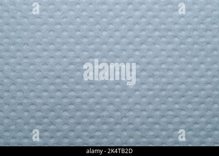 White dotted paper macro. background. napkin surface close up Stock Photo
