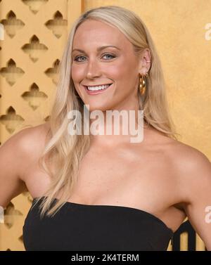 Cassie De Pecol arrives at The Red Carpet Premiere Event for the Apple