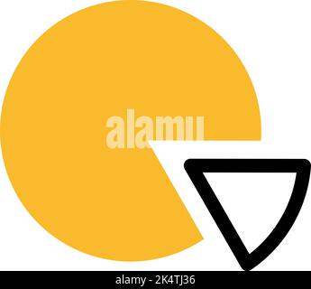Editing chart, illustration, vector on a white background. Stock Vector