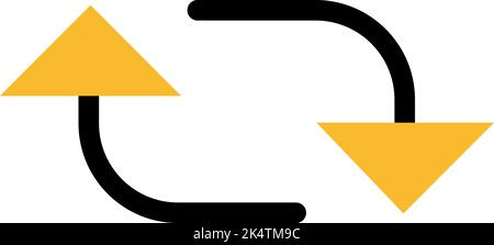 Video editor replace, illustration, vector on a white background. Stock Vector