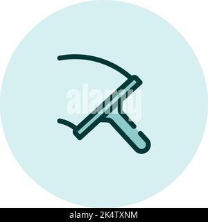 Glass cleaning wipe, illustration, vector on a white background. Stock Vector