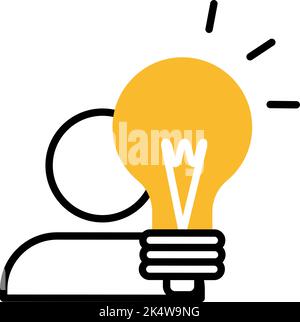 Project menagement personal data, illustration, vector on a white background. Stock Vector