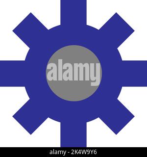 SEO analytics settings, illustration, vector on a white background. Stock Vector