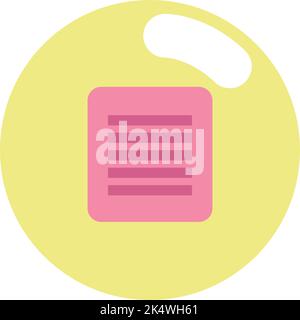 Banking documents, illustration, vector on a white background. Stock Vector