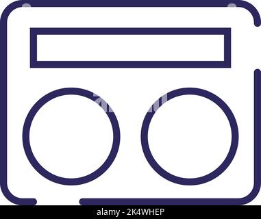 Eyeshadow palette, illustration, vector on a white background. Stock Vector