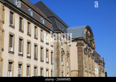 Moenchengladbach city in Germany. District court building (Landgericht). Stock Photo