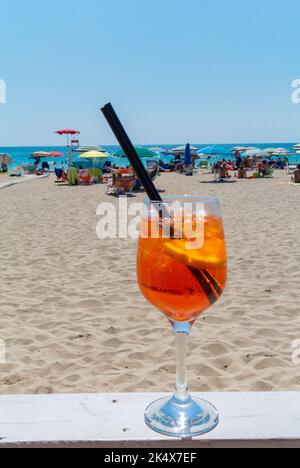 Lido Marini, Apuglia, South Italy Stock Photo