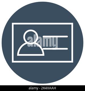 Police document, illustration, vector on a white background. Stock Vector