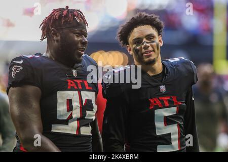 Atlanta Falcons defensive tackle Timmy Horne (93) and wide