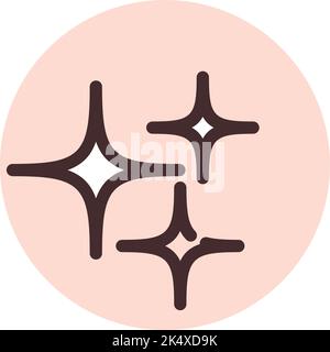 Effects icon, illustration, vector on a white background. Stock Vector
