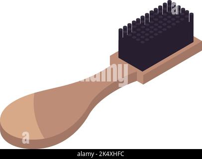 ecology brush icon Stock Vector