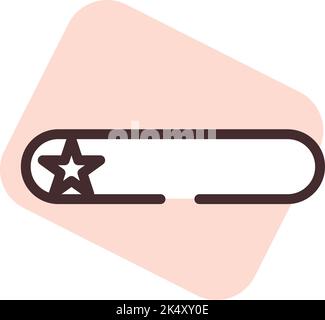Marketing law rate, illustration, vector on a white background. Stock Vector