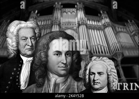 Johann Sebastian Bach Stock Photo