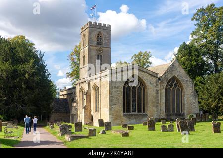 St Mary's Church, Church Lane, Charlbury, Oxfordshire, England, United Kingdom Stock Photo