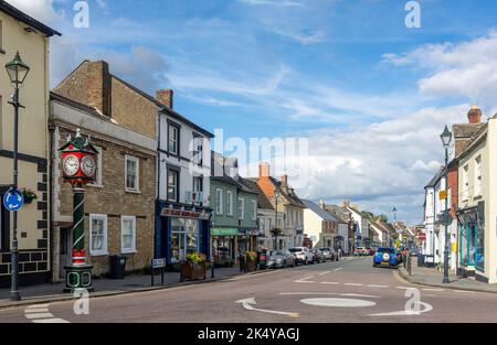 Cricklade High Street, Cricklade, Wiltshire, England, United Kingdom Stock Photo