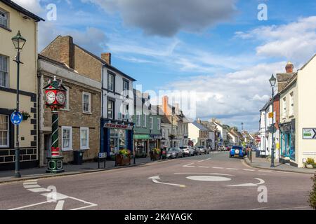 Cricklade High Street, Cricklade, Wiltshire, England, United Kingdom Stock Photo