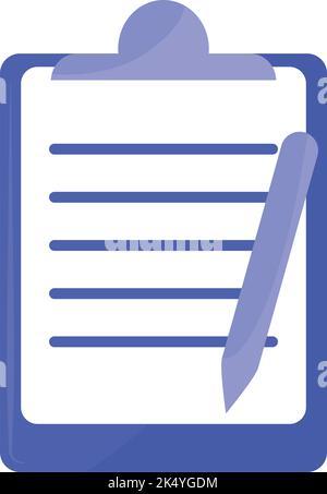 clipboard in glassmorphism Stock Vector