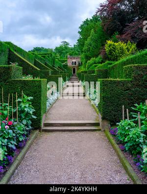 Biddulph, UK - July 30, 2022:  Biddulph Grange Gardens, Staffordshire Stock Photo