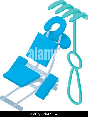 Tattoo equipment icon isometric vector. Tattoo armchair and medical instrument. Tatoo salon, instrument, equipment Stock Vector