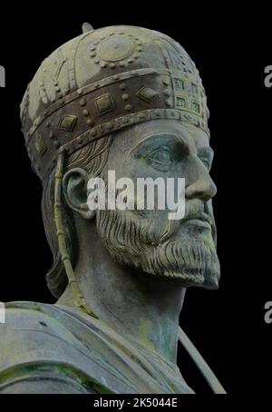 Constantine XI, last Byzantine emperor Stock Photo